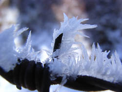 Givre et neige