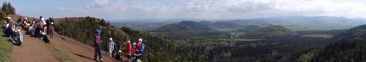 Lecture de paysage dans la Chane des Puys