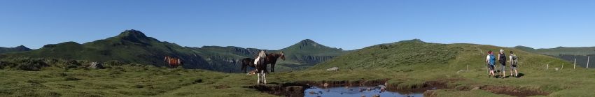 Trek dans le massif du Cantal